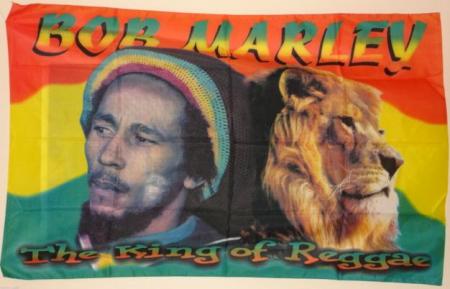 Drapeau de Bob Marley