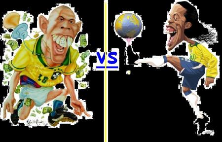 ronaldo VS ronaldinho
